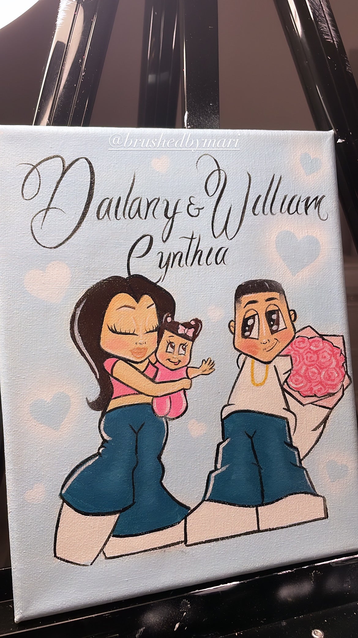 Custom Couples Painting