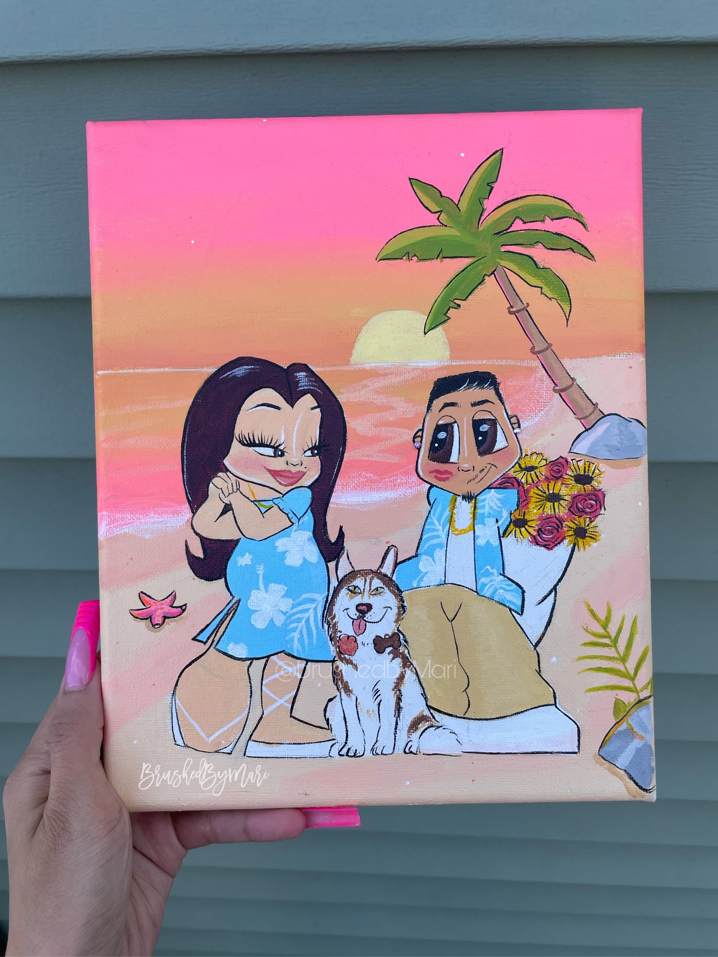 Custom Couples Painting