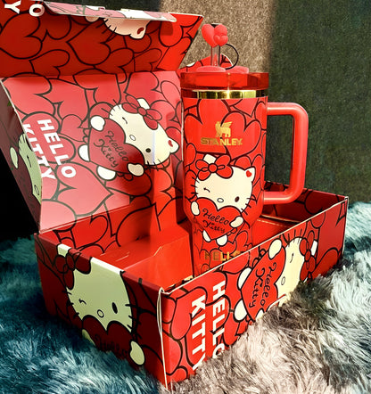Hello KT Sweet Hearts 40 oz Cup Gift Box Set