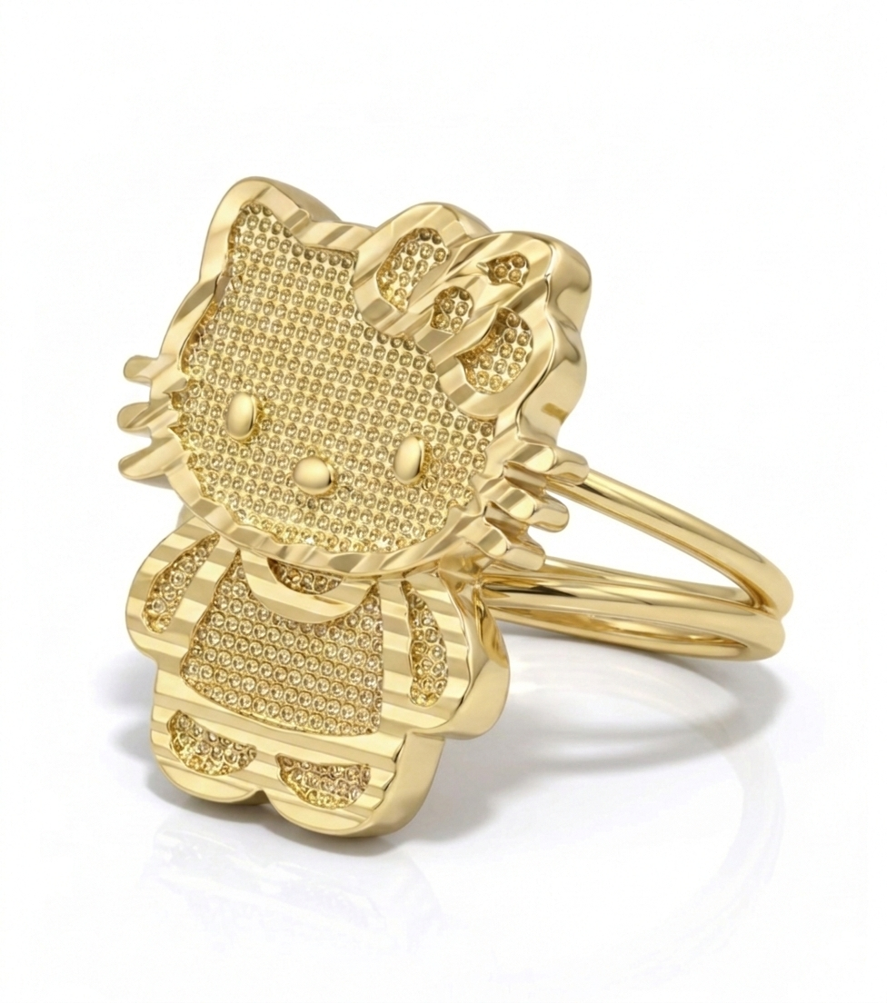 Hello K ♡ Two Band Ring