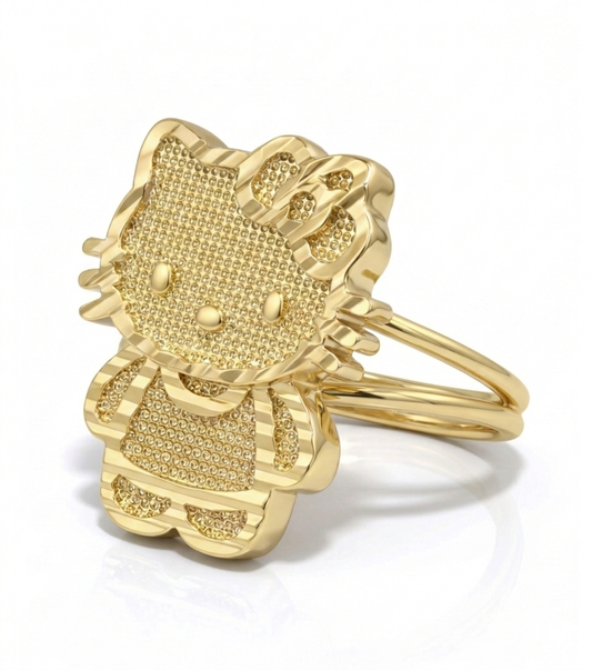 Hello K ♡ Two Band Ring