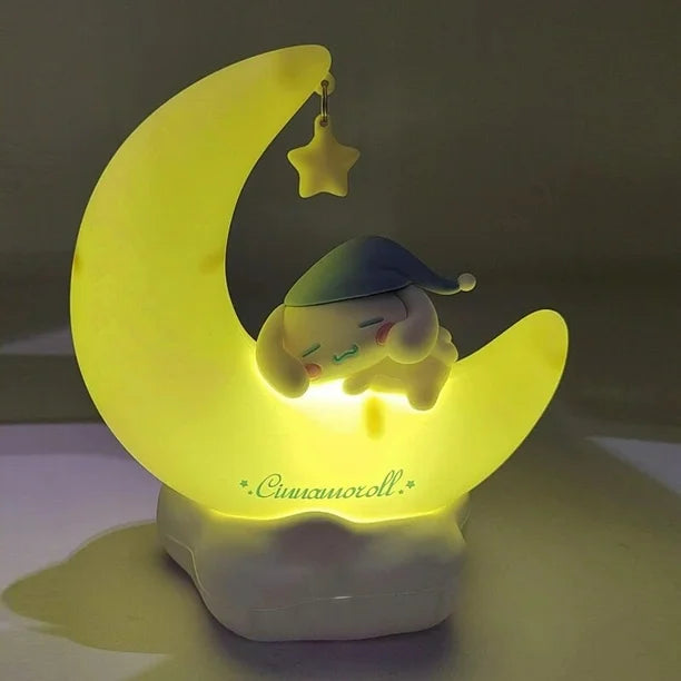 Crescent Moon Night Light Cinn