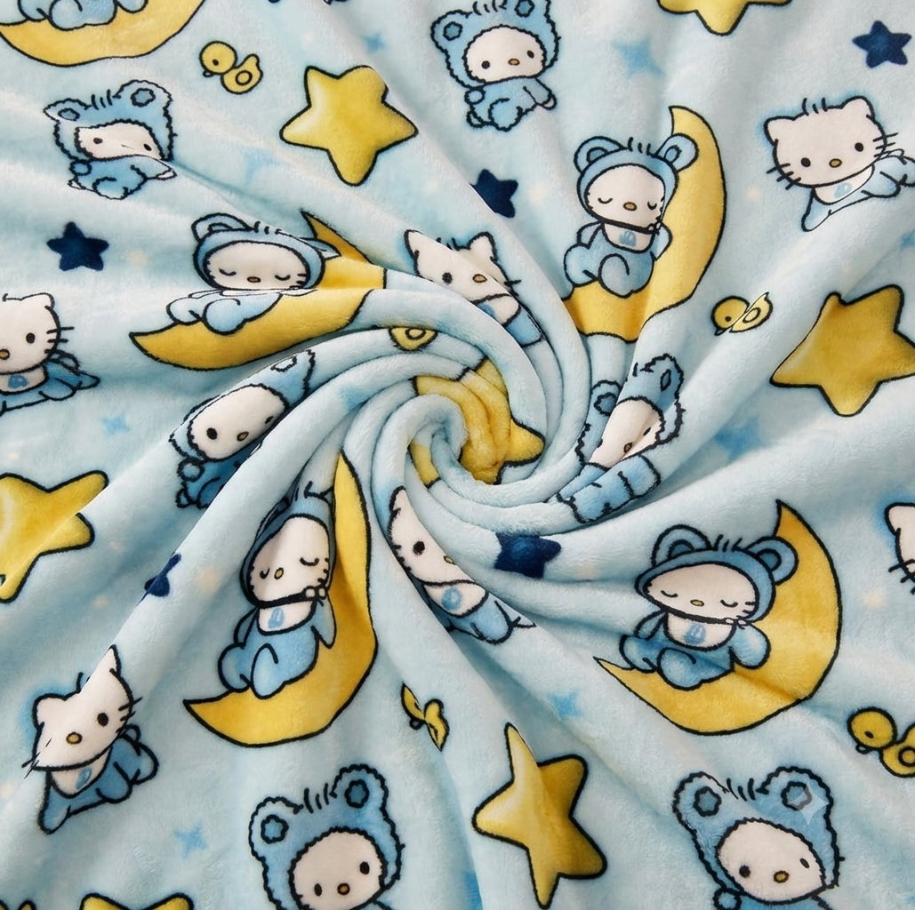 Dear Daniel Plush Baby Blanket | Double Sided