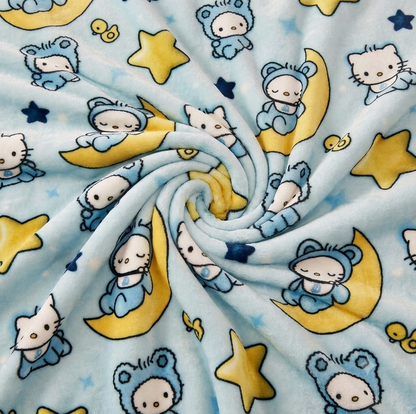 Dear Daniel Plush Baby Blanket | Double Sided