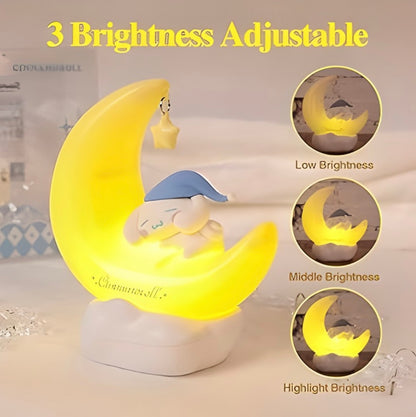 Crescent Moon Night Light Cinn