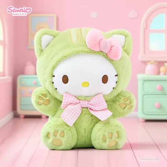 Matcha Green Kitty Plush