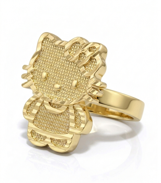 Hello K ♡ Ring Single Band