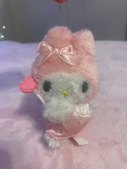 My Melody Dream Angel Keychain With Shimmer Sanrio Original