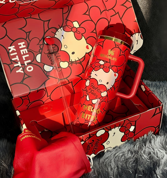 Hello KT Sweet Hearts 40 oz Cup Gift Box Set
