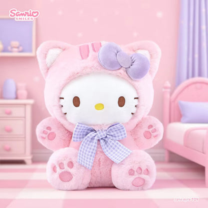 Strawberry Milk Kitty Plush