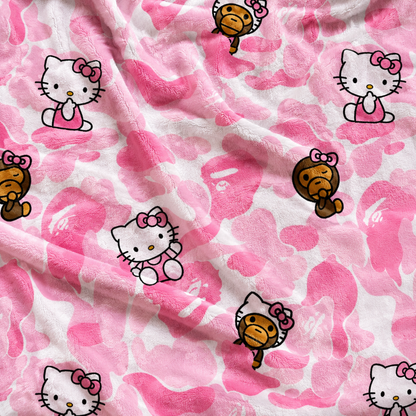 Bamo Kitty Plush Blanket
