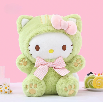 Matcha Green Kitty Plush