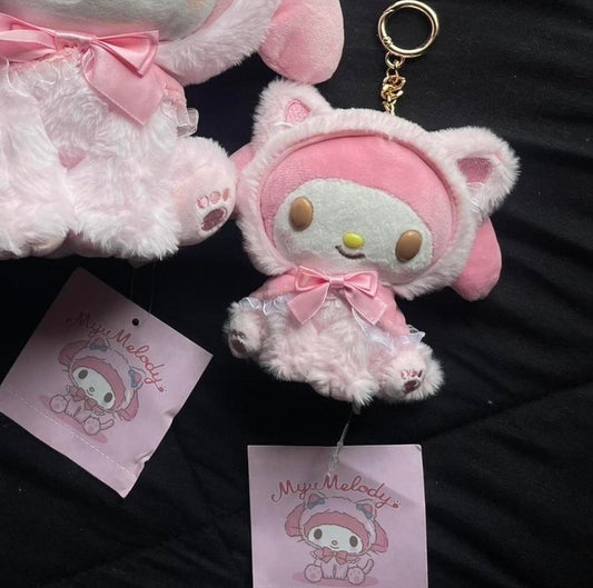 Melody Keychain Plush Coquette