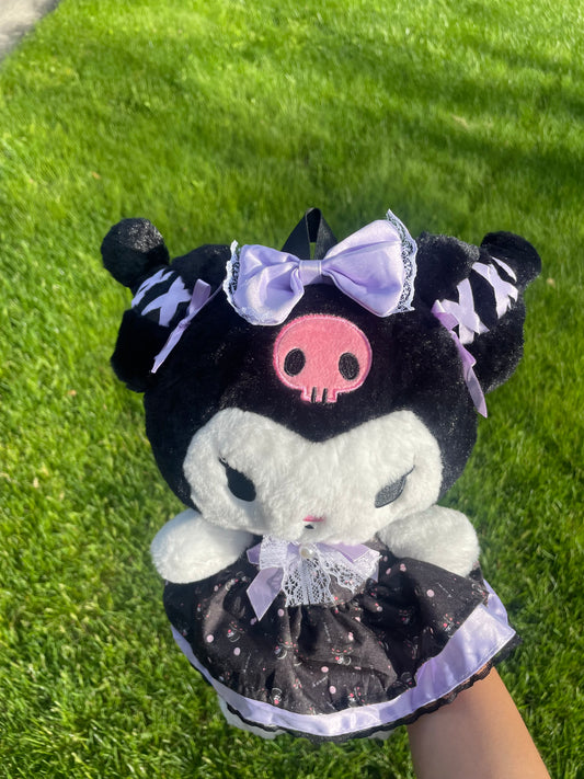 Kuromi giant plush backpack