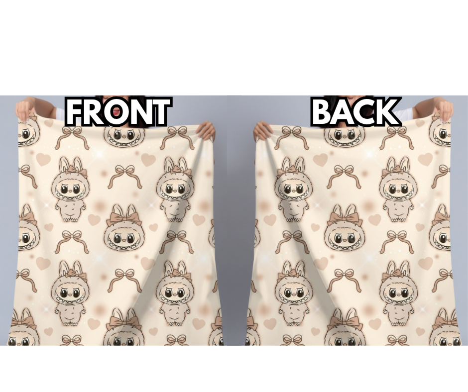 Labu Brown Plush Blanket