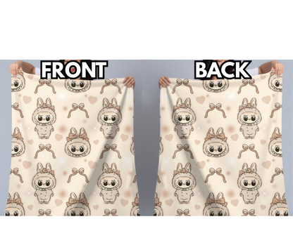 Labu Brown Plush Blanket