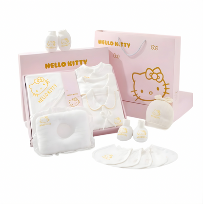 Baby Kitty White & Gold Gift Set 22 Pcs | Pre-Order