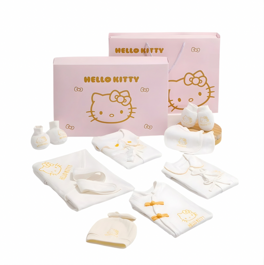 Baby Kitty White & Gold Gift Set 22 Pcs | Pre-Order